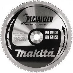 Lames Carbures ''Specialized'' Métal, Pour Scies Circulaires à Métaux MAKITA - B-09743