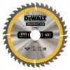 Lame DEWALT Scie Circulaire Portative Construction, 190x30mm - DT1945-QZ