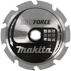 Lames Carbures ''MakForce'', Pour Bois, Pour Scies Circulaires 160/20/24 MAKITA - B08296