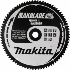 Lames Carbure ''Makblade Plus'', Pour Bois, Pour Scies Radiales 260/30/60 MAKITA - B08698