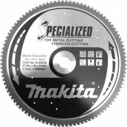 LAM TCT ST SIL 305/25/100 INOX MAKITA - B23123