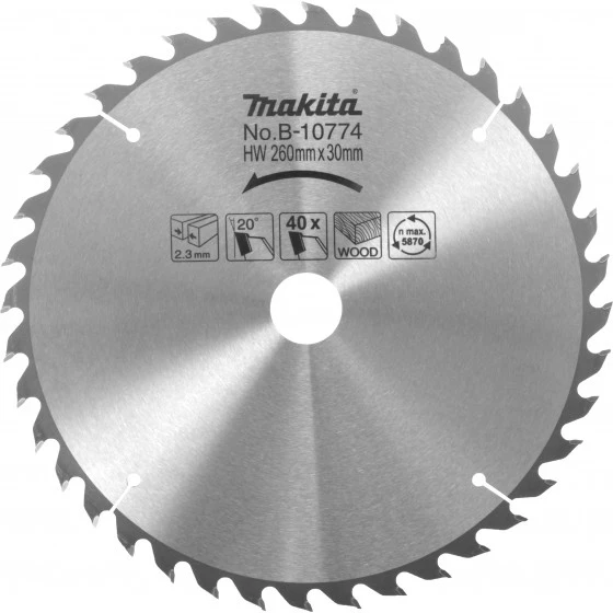 LAME 260X30.0 MAKITA - JM27000097 1 LAME 260X30.0 MAKITA - JM27000097