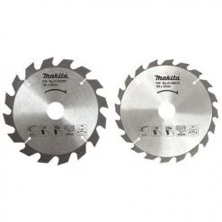 Lot De 2 Lames Carbure Bois MAKITA Diam. 185 Mm, Pour Scies Circulaires - D-20052