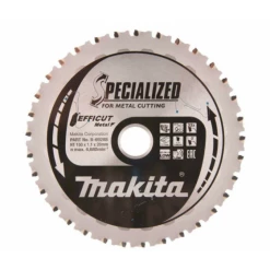LAMES CARBURES MAKITA ''SPECIALIZED'' MÉTAL, POUR SCIES CIRCULAIRES À MÉTAUX À BATTERIE -B69288